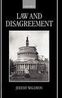 Cover: Law and Disagreement - Clarendon Press