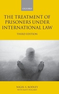 Cover: The Treatment of Prisoners under International Law - Oxford University Press