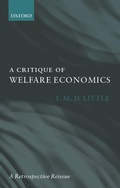 Cover: A Critique of Welfare Economics - OUP eBook