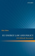 Bild: EU Energy Law and Policy - Oxford University Press