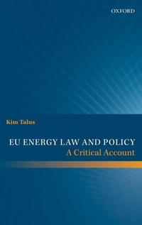 Bild: EU Energy Law and Policy - Oxford University Press