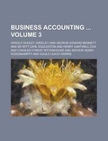 Cover: Business Accounting Volume 3 - Rarebooksclub.com