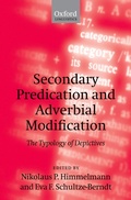 Cover: Secondary Predication and Adverbial Modification - OUP eBook
