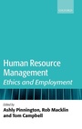 Cover: Human Resource Management - Oxford University Press