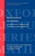 Cover: Mathematical Geophysics - Oxford University Press