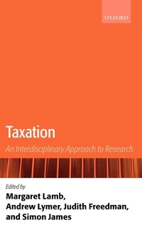 Enlarge image Cover: Taxation - Oxford University Press