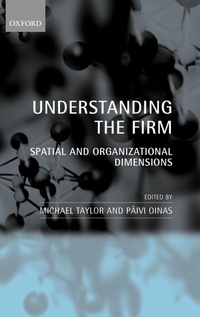 Enlarge image Cover: Understanding the Firm - Oxford University Press