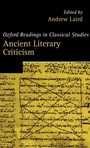 Cover: Ancient Literary Criticism - Oxford University Press