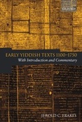 Cover: Early Yiddish Texts 1100-1750 - Oxford University Press