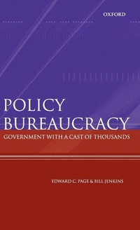 Enlarge image Cover: Policy Bureaucracy - Oxford University Press