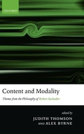 Cover: Content and Modality - Oxford University Press
