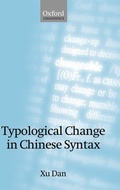 Cover: Typological Change in Chinese Syntax - Oxford University Press