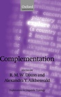 Cover: Complementation - Oxford University Press