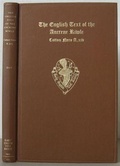 Cover: The English Text of the Ancrene Riwle, British Museum MS. Cotton Nero A. xiv - Oxford University Press