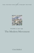 Cover: The Oxford English Literary History: Volume 10: 1910-1940: The Modern Movement - Oxford University Press