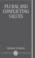 Cover: Plural and Conflicting Values - Clarendon Press
