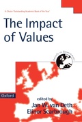 Cover: The Impact of Values - OUP eBook