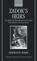 Cover: Zadok's Heirs - Clarendon Press