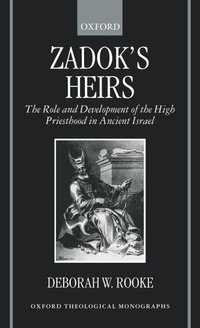 Enlarge image Cover: Zadok's Heirs - Clarendon Press