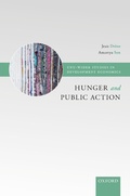 Cover: Hunger and Public Action - Clarendon Press