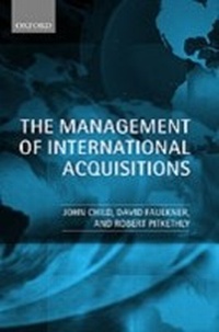 Abbildung von: The Management of International Acquisitions - Oxford University Press