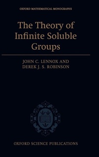 Enlarge image Cover: The Theory of Infinite Soluble Groups - Oxford University Press