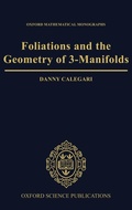 Cover: Foliations and the Geometry of 3-Manifolds - Oxford University Press