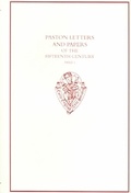 Cover: Paston Letters and Papers of the Fifteenth Century - Oxford University Press