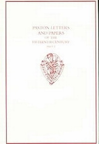 Enlarge image Cover: Paston Letters and Papers of the Fifteenth Century - Oxford University Press