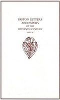 Cover: Paston Letters and Papers of the Fifteenth Century - Oxford University Press