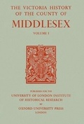 Cover: A History of the County of Middlesex - Early English Text Society