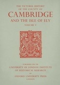 Cover: A History of the County of Cambridge and the Isle of Ely - Early English Text Society