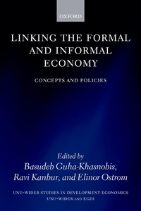 Enlarge image Cover: Linking the Formal and Informal Economy - OUP eBook