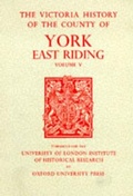 Cover: A History of the County of York East Riding - Early English Text Society