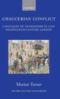 Cover: Chaucerian Conflict - Oxford University Press