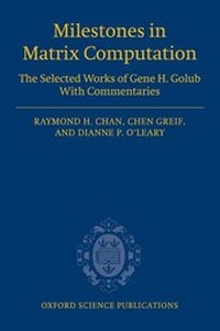 Abbildung von: Milestones in Matrix Computation - Oxford University Press