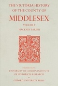 Cover: A History of the County of Middlesex - Early English Text Society