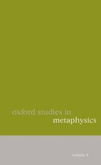 Enlarge image Cover: Oxford Studies in Metaphysics - Oxford University Press