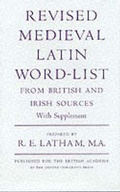 Cover: Revised Medieval Latin Word List from British and Irish Sources - Oxford University Press