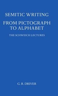 Enlarge image Cover: Semitic Writing 1944 - Oxford University Press