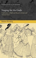 Cover: Singing for the Gods - Oxford University Press