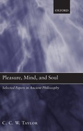 Cover: Pleasure, Mind, and Soul - Oxford University Press