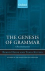 Cover: The Genesis of Grammar - Oxford University Press