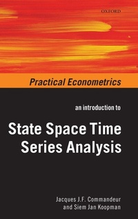 Enlarge image Cover: An Introduction to State Space Time Series Analysis - Oxford University Press
