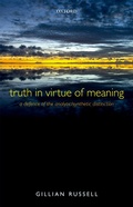 Cover: Truth in Virtue of Meaning - OUP eBook