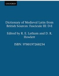 Enlarge image Cover: D-E - Oxford University Press