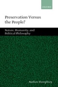 Cover: Preservation Versus the People? - OUP Oxford