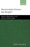 Cover: Preservation Versus the People? - Oxford University Press
