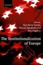 Cover: Institutionalization of Europe - Oxford University Press