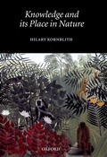 Cover: Knowledge and its Place in Nature - Oxford University Press